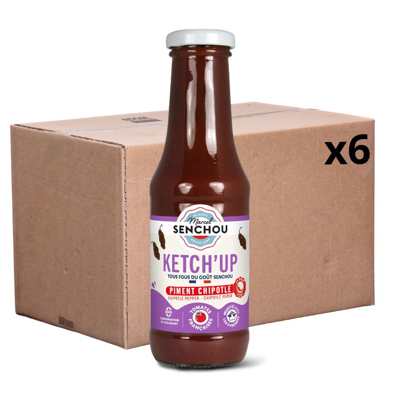 Pur Ketchup Tomate au Piment Chipotle x6