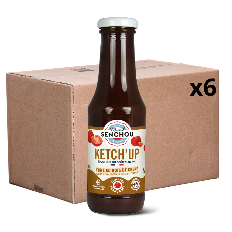 Pur Ketchup fumé au bois de chêne x6