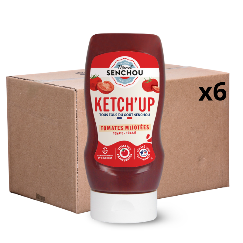 Pur Ketchup Tomate - Squeeze x6
